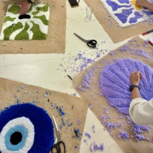 Créé ton mini tapis en tufting