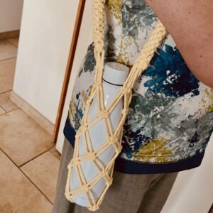 Crée ton porte gourde en macramé avec Augrey du Vent
